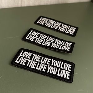 Iron on patches